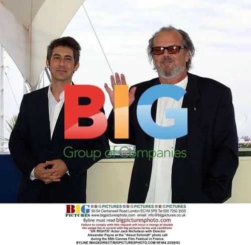 Jack Nicholson and Alexander Payne at Cannes