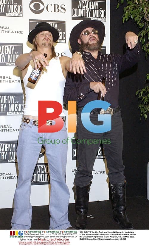 Kid Rock and Hank Williams Jr. at ACM Awards