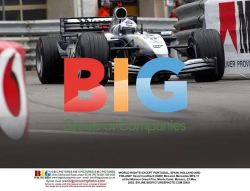 David Coulthard at 2002 Monaco Grand Prix