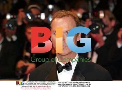 Michael Keaton at Cannes for "About Schmidt"