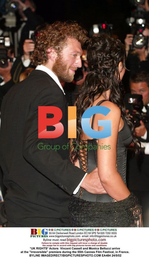 Vincent Cassell and Monica Bellucci at Cannes