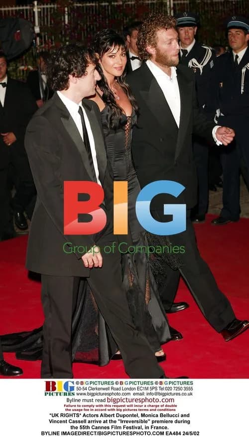 Dupontel, Bellucci and Cassell at 'Irreversible' Cannes Premiere