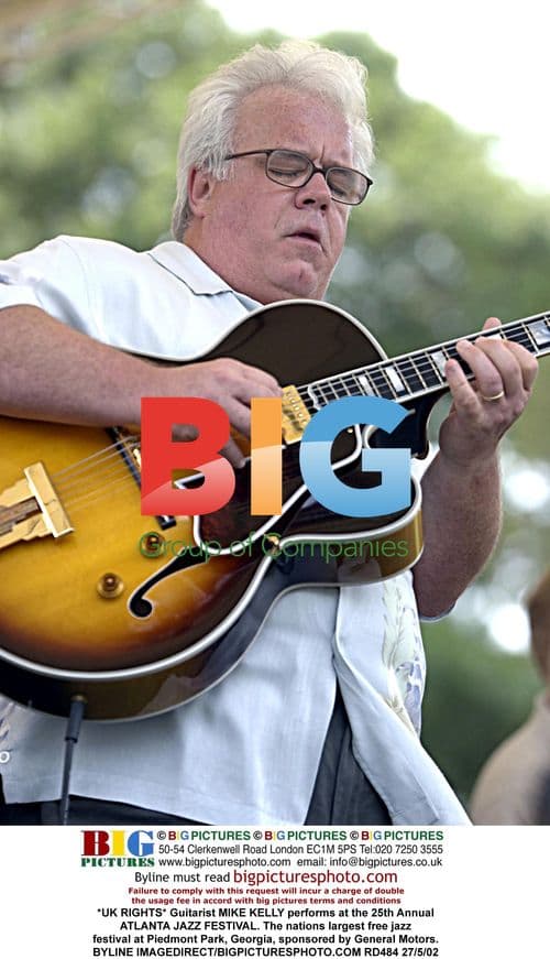 Guitarist Mike Kelly at Atlanta Jazz Fest
