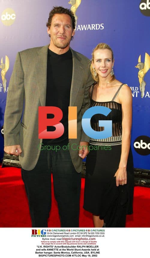 Ralph Moeller and wife Annette at World Stunt Awards
