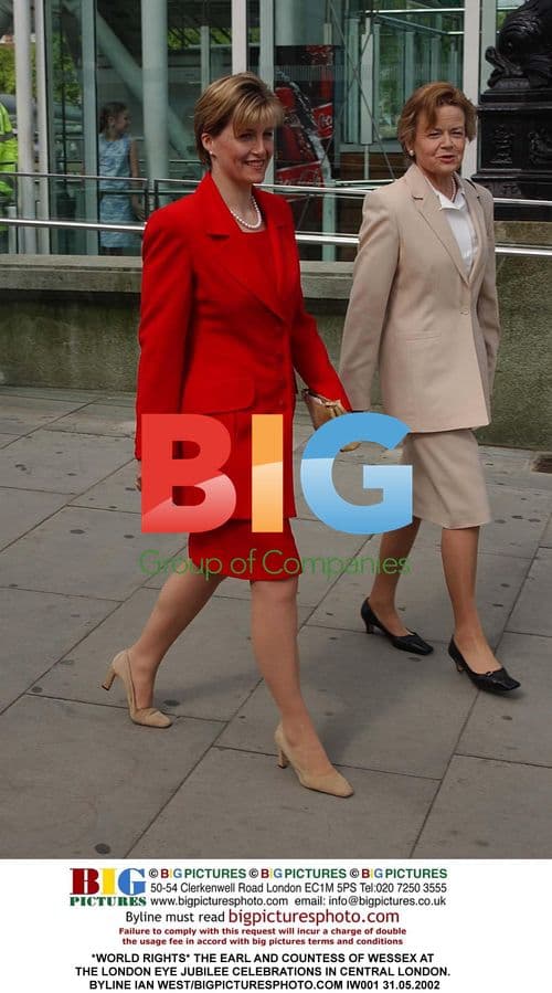THE EARL AND COUNTESS OF WESSEX AT LONDON EYE JUBILEE