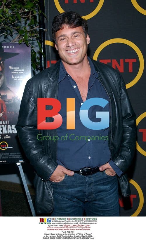 Steven Bauer at "King of Texas" Premiere