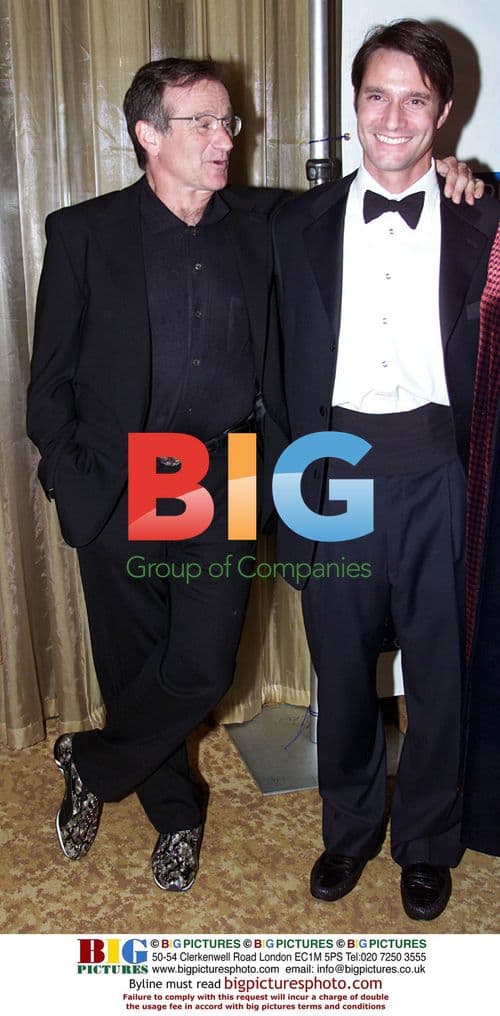 Robin Williams at Scleroderma Research Foundation event