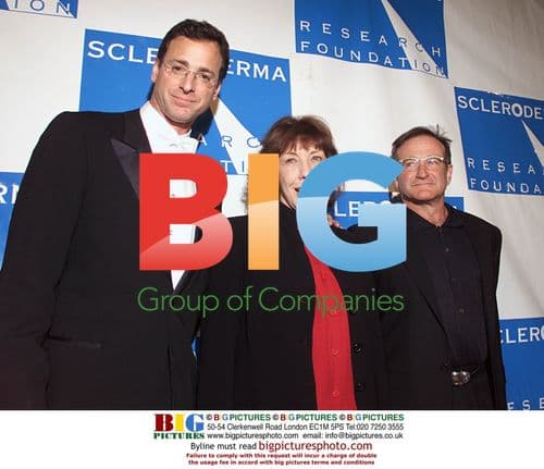 Robin Williams, Lily Tomlin and Bob Saget at Scleroderma Foundation event