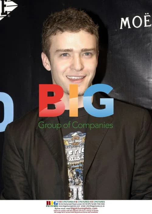 Justin Timberlake at Jive Records party
