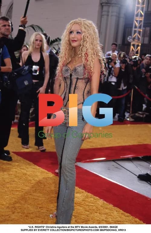 Christina Aguilera at MTV Movie Awards 2001