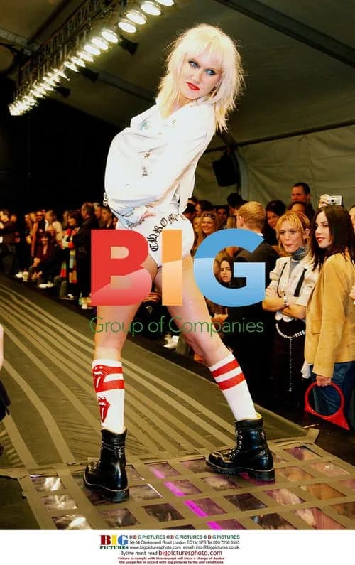 Kimberly Stewart at Rolling Stones Fashion Show