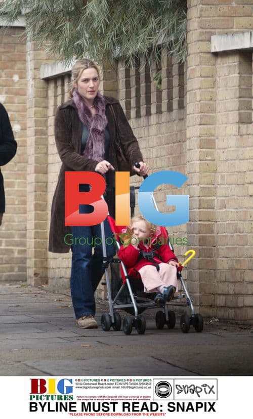 Kate Winslet and daughter Mia out for a stroll