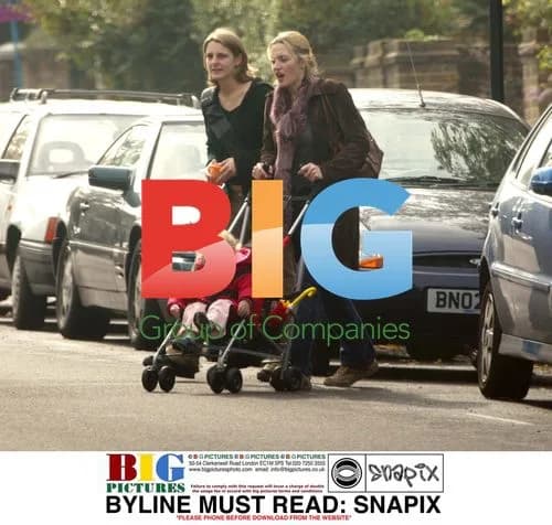 Kate Winslet and Daughter Out in London