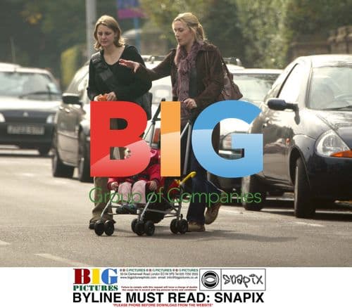 Kate Winslet and daughter Mia out in London