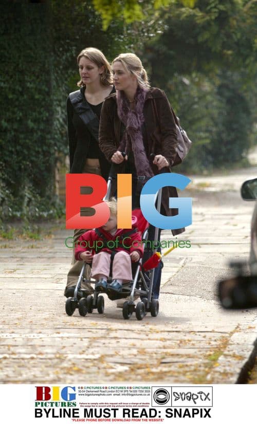 Kate Winslet and Daughter Mia Out Strolling in London