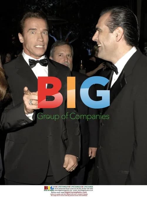 Arnold Schwarzenegger and Rocky Delgadillo at Mentor Foundation Gala