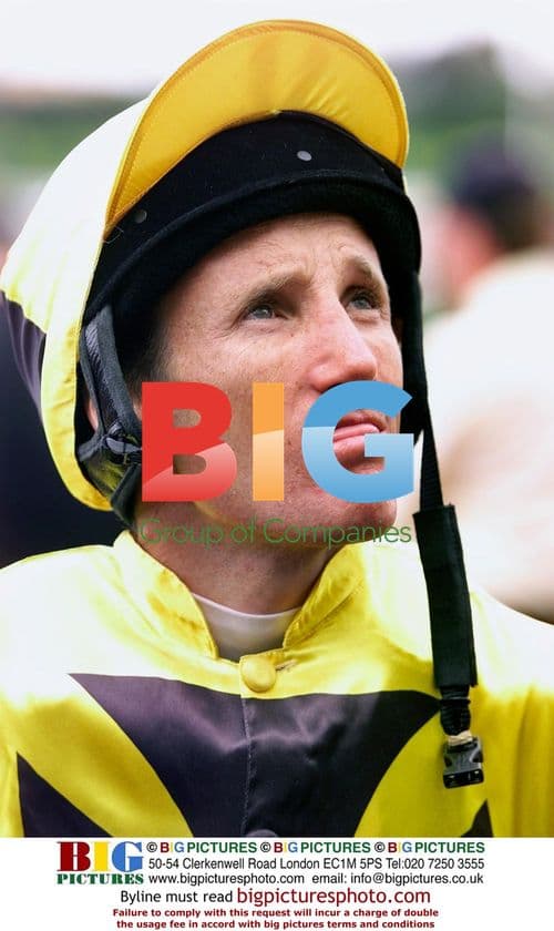 Jockey Damien Oliver at Caulfield Races