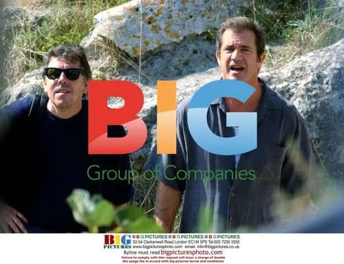 Mel Gibson in Matera, Italy for "Passion" casting