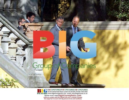 Prince Charles Visits Villa La Pietra in Florence