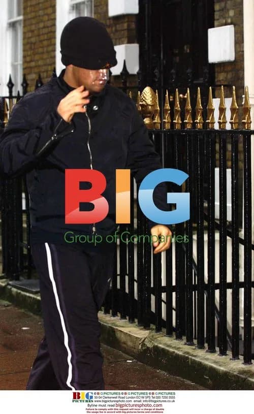 Singer Robbie Williams Arrives at London Clinic