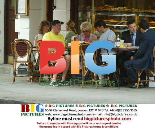 Dale Winton and Barbara Windsor Breakfast