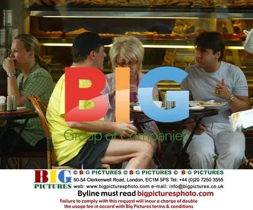 Dale Winton and Barbara Windsor Spotted at Breakfast