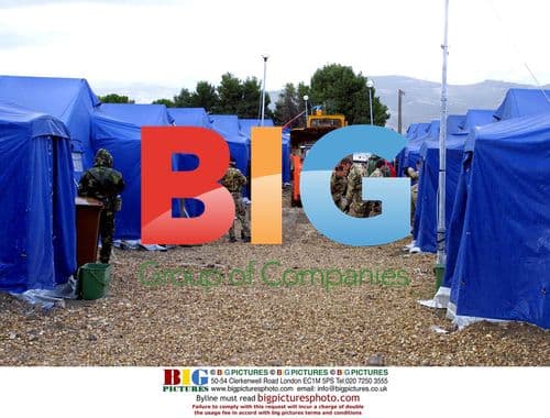 San Giuliano After Earthquake: Tent City