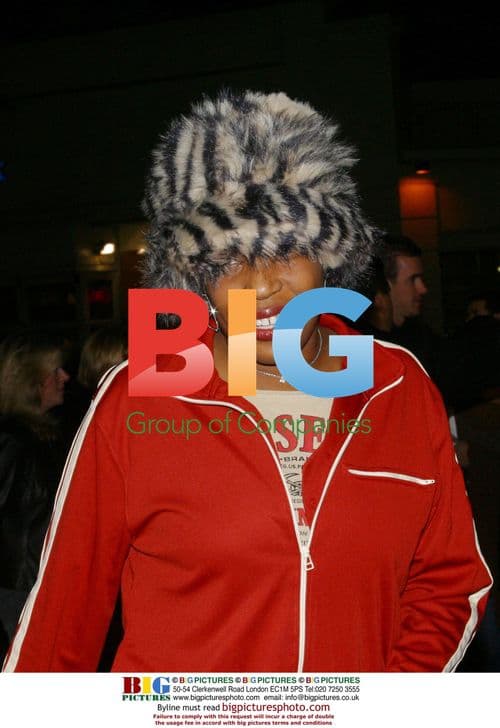 MACY GRAY at '8 Mile' premiere in Westwood