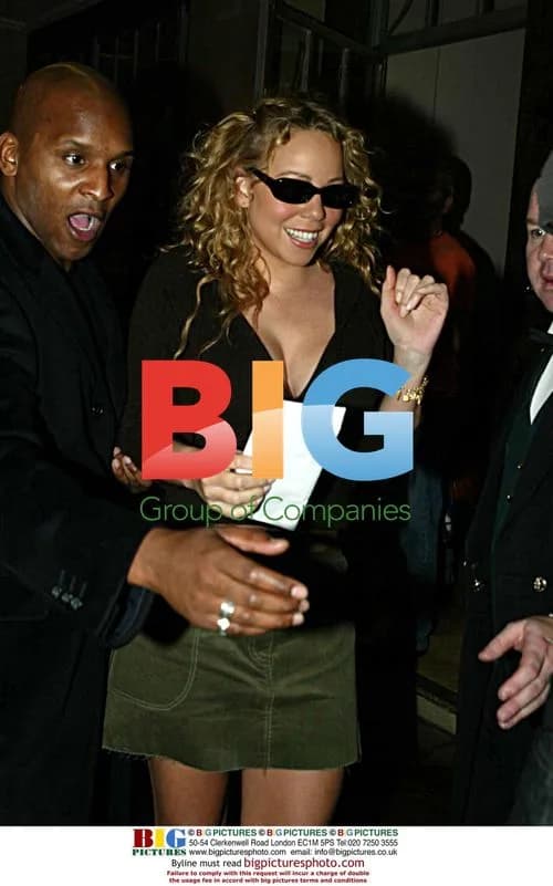 Mariah Carey Signing Autographs in West London