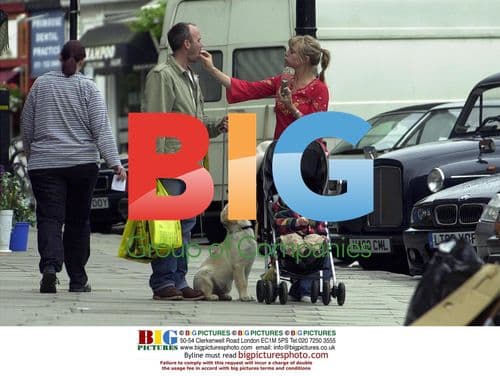 Actress Samantha Janus out with family in London