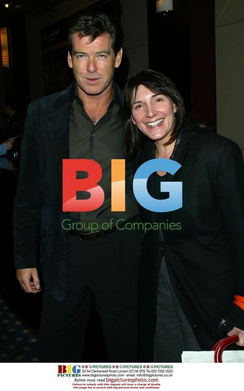 Pierce Brosnan & Bonnie Fuller at "Evelyn" Screening