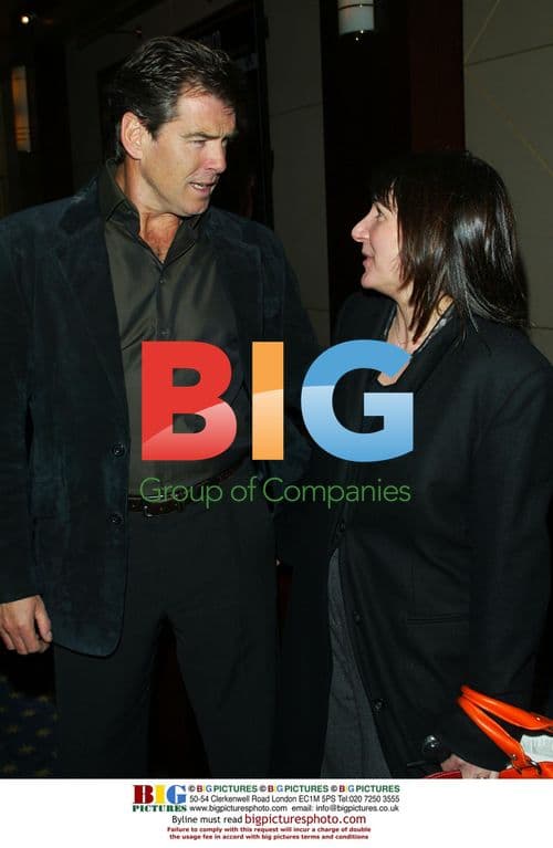 Pierce Brosnan and Bonnie Fuller at "Evelyn" Screening