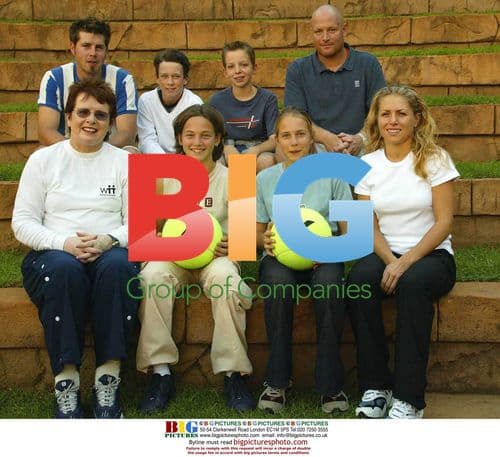 Billy Jean King and Amanda Coetzer at Sun City Tournament