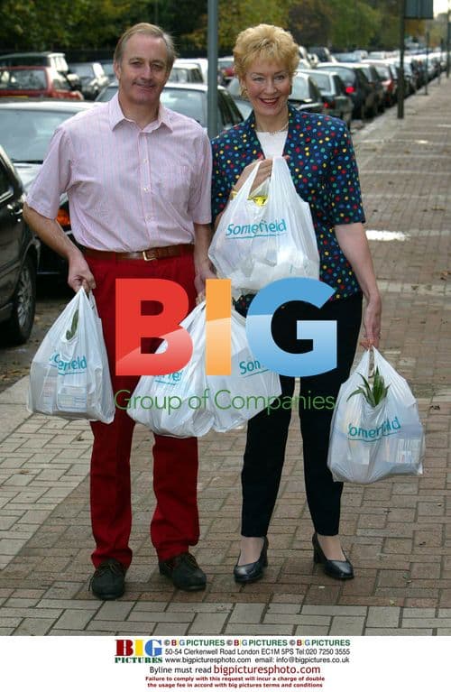 Neil and Christine Hamilton Launch Somerfields Delivery