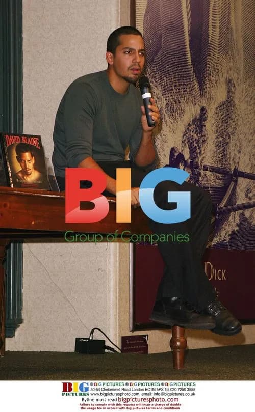 David Blaine at Book Signing in NYC