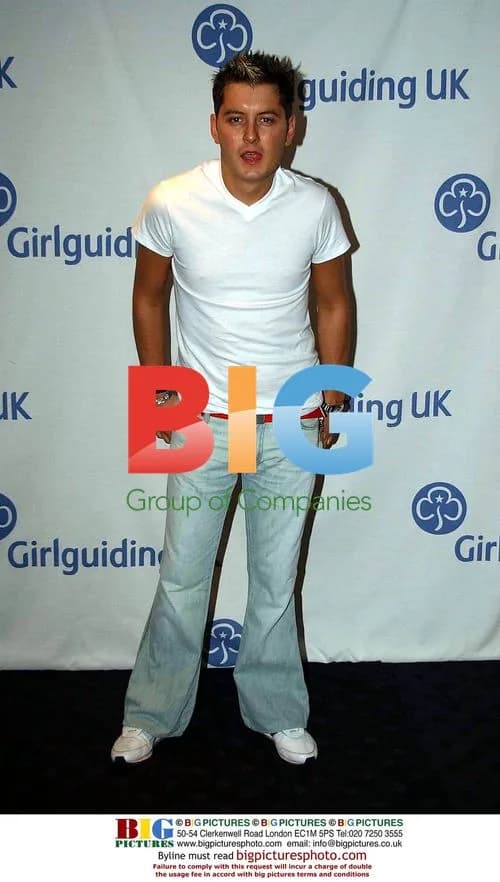 Brian Dowling at Girl Guiding Big Gig 2002