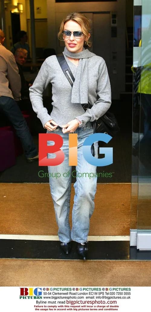 Kylie Minogue at BBC Radio 1