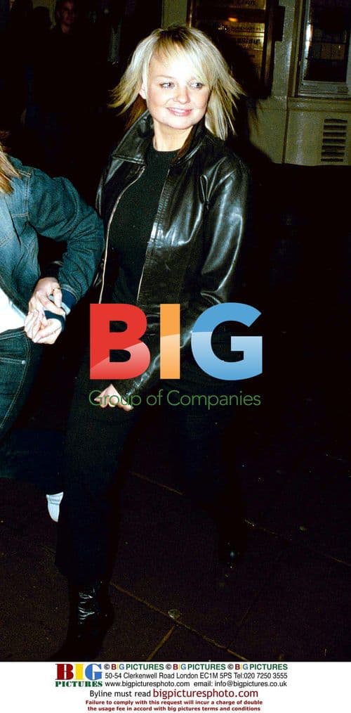 Emma Bunton at London's Wellington Club