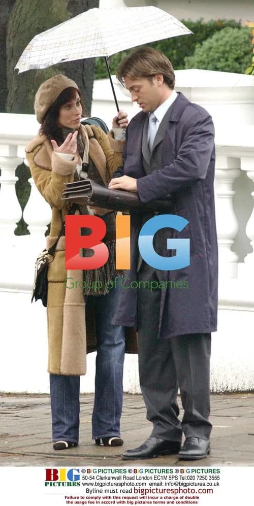 Actors Jenifer Love Hewitt and Paul Nichols in London