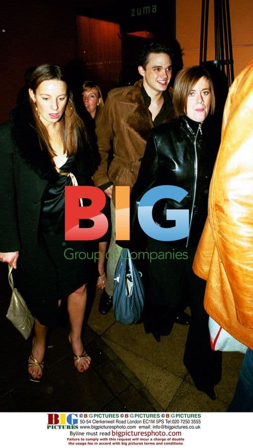 Gareth Gates at Westlife Party in London