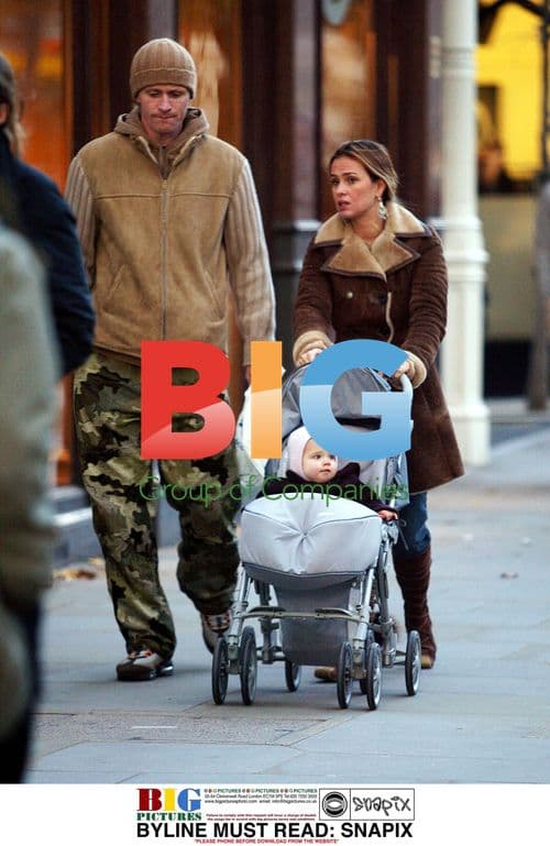 Emmanuel Petit and Family Out Shopping