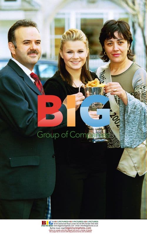 Kerry McFadden at Fish and Chip Shop Awards 2002