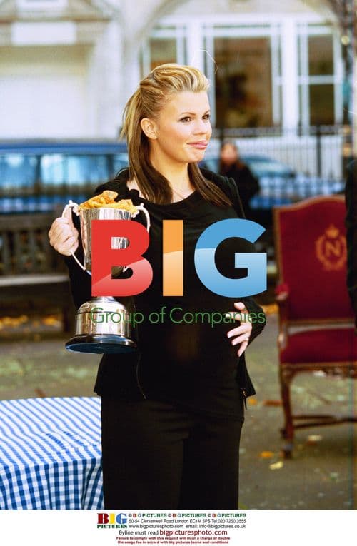 Kerry McFadden at 'Fish and Chip Shop of the Year Awards 2002'