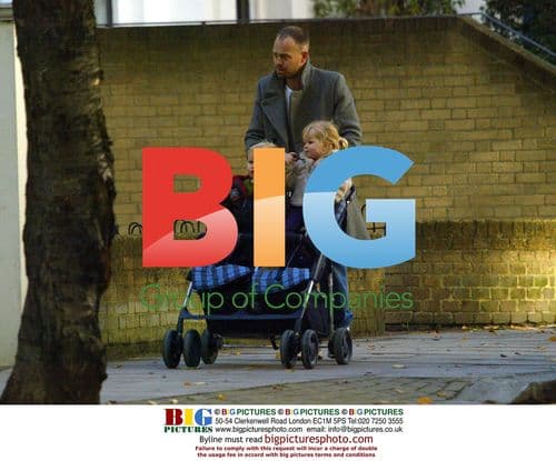 Jason Donovan with Kids in North London