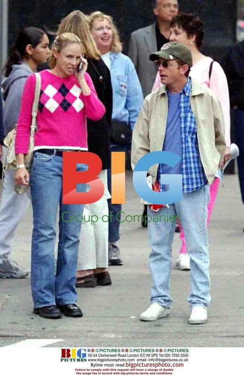 Michael J. Fox and Family in Toronto