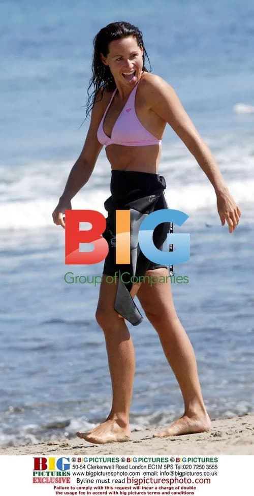 Minnie Driver Showcases Surfing Skills in Malibu