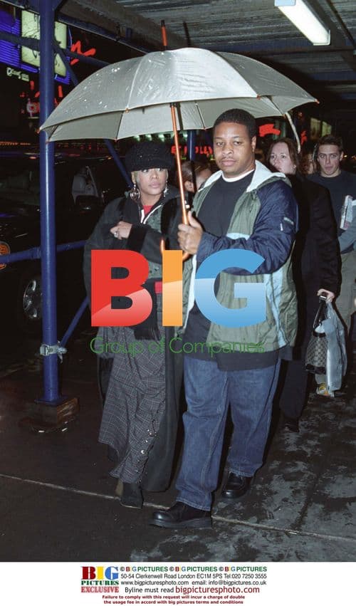 T-Boz seen on Broadway in New York