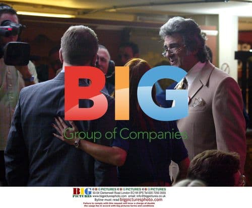 Sarah Kaywood and David Dickinson at Children in Need Bargain Hunt