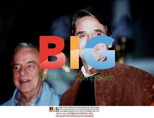 Jeremy Irons and Franco Zeffirelli at 'Callas Forever' Premiere