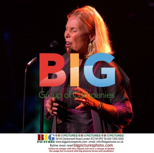 Joni Mitchell at Stormy Weather Benefit Concert